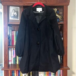 Banana Republic Wool Coat Lined gorgeous